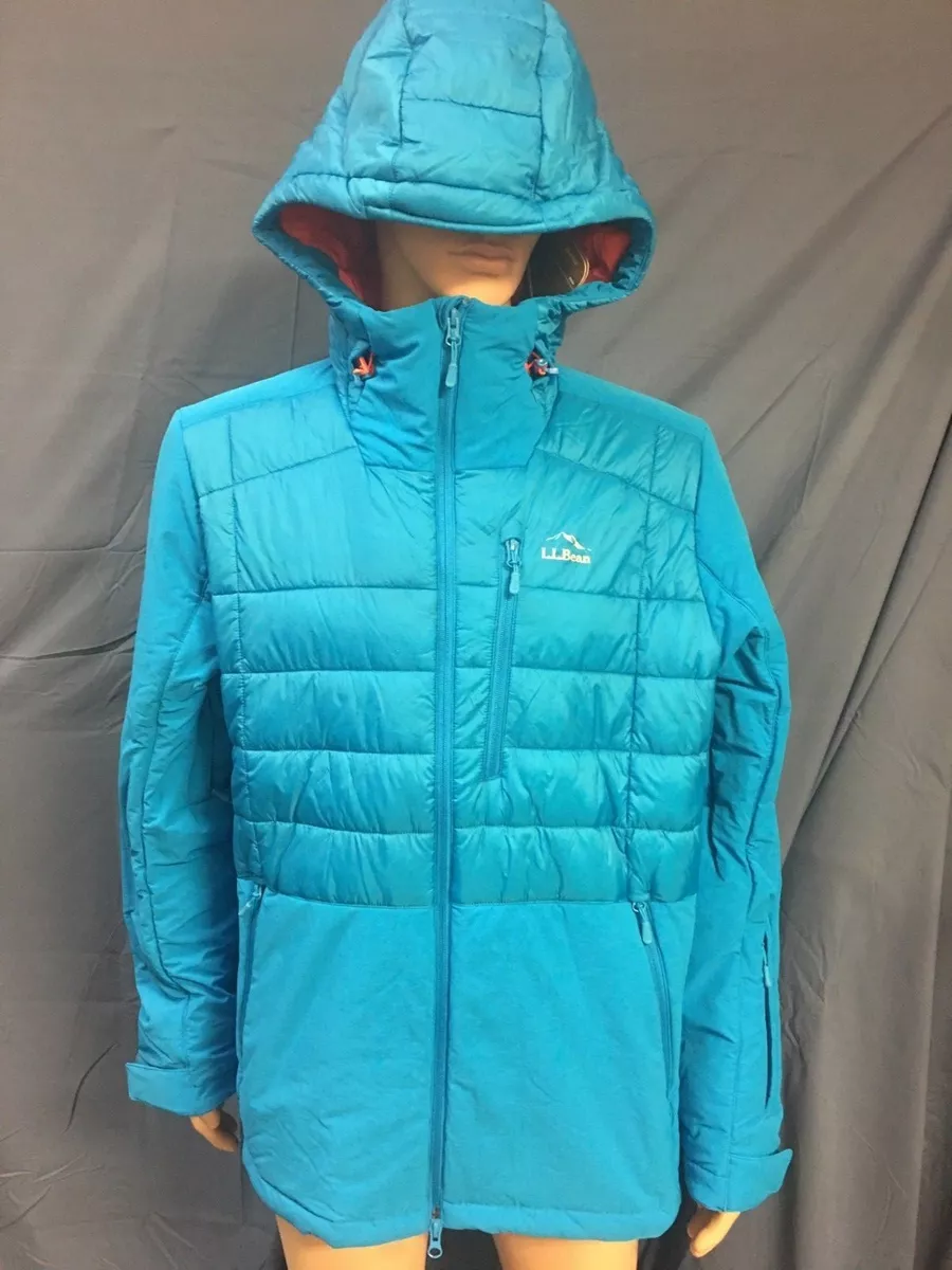 L.L. BEAN MEN'S RANGELEY SKI JACKET ASST. SIZES 502449 CERULEAN BLUE | eBay