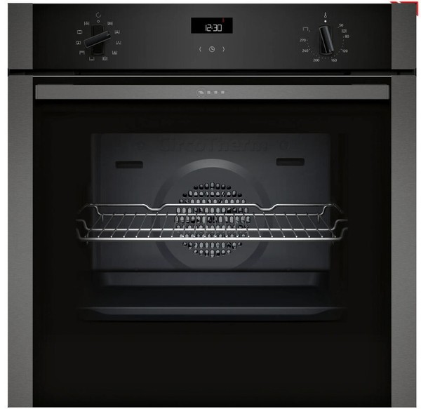 Neff B4ACF4AG0 Backofen Mit Slide & Hide 60 X 60 Cm Graphite-Grey N50 Eek: A Ne-image