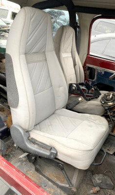 1987-1995 Jeep Wrangler YJ OEM Passenger Side RH Lt Gray Cloth