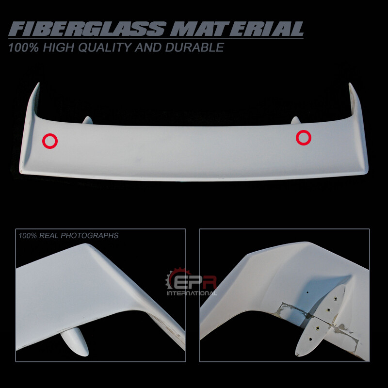 For Nissan SILVIA 180SX S13 S14 S14A 326Power Style FRP Fiber Rear