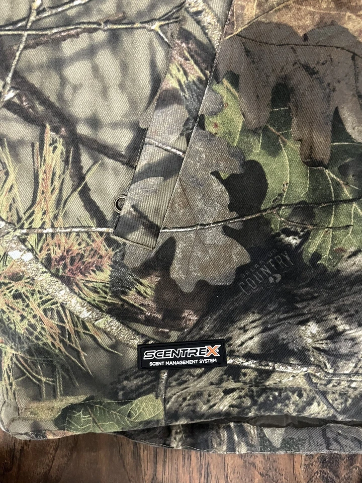 Walls Mossy Oak Hunting Camo Camouflage Scentrex Insulated Quilted Vest Large L - Image 3 of 4