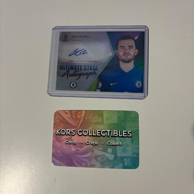 Chelsea Ben Chilwell Auto 93/150 - Topps UCL 2021/22 ULTIMATE STAGE NUMBERED
