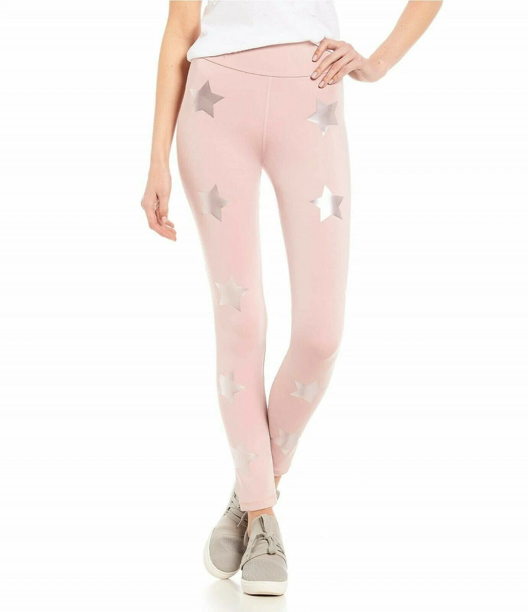 Metallic top star leggings