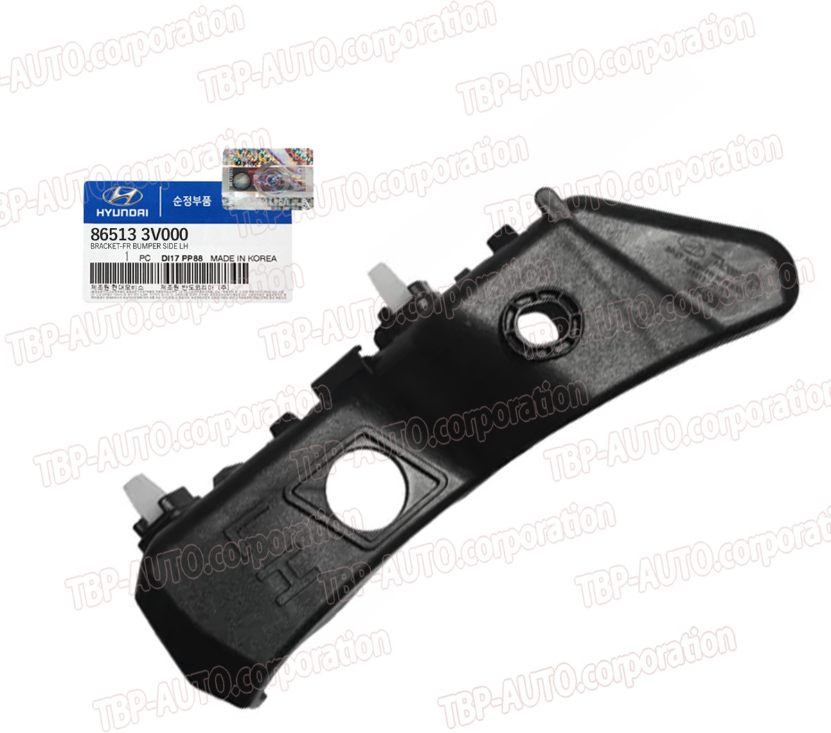 GENUINE ® Front Bumper Bracket Mounting LEFT 2012-2017 Hyundai