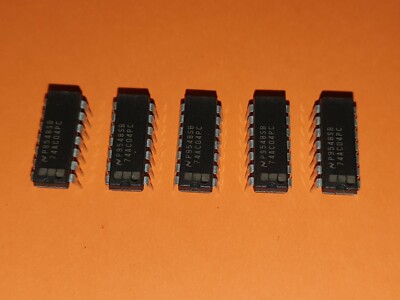 5x 74AC04PC HEX Inverter DIP-14 National Semiconductor 74AC04
