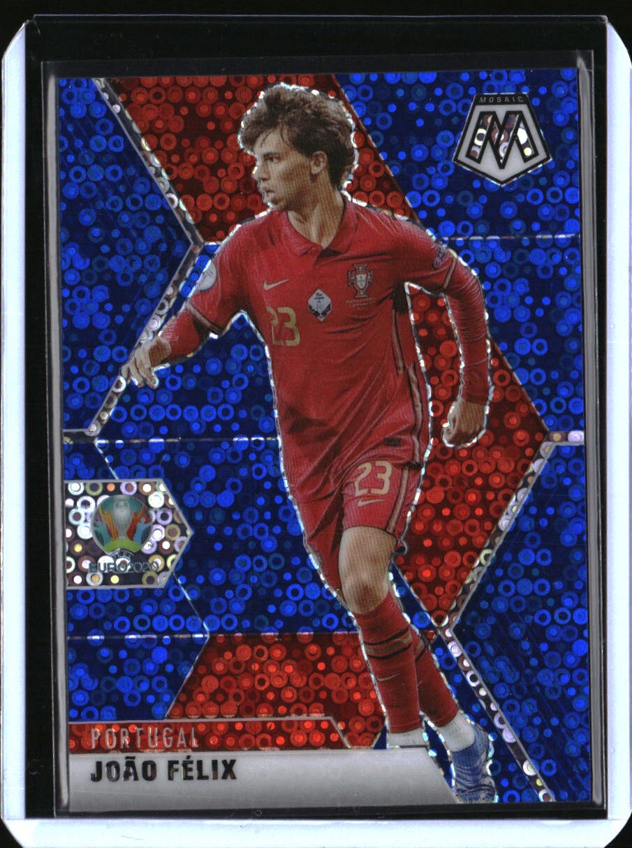 2021 Panini Mosaic UEFA Euro 2020 Blue Circles #159 Joao Felix Portugal 44/99