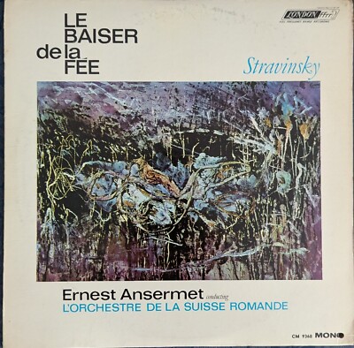 Stravinsky Le Baiser De La Fee/ Ansermet/Orchestra De La Suisse Romande/VG++