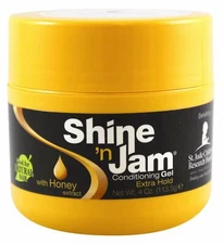 Shine 'n Jam Conditioning Gel with Honey extract Extra Hold 4oz