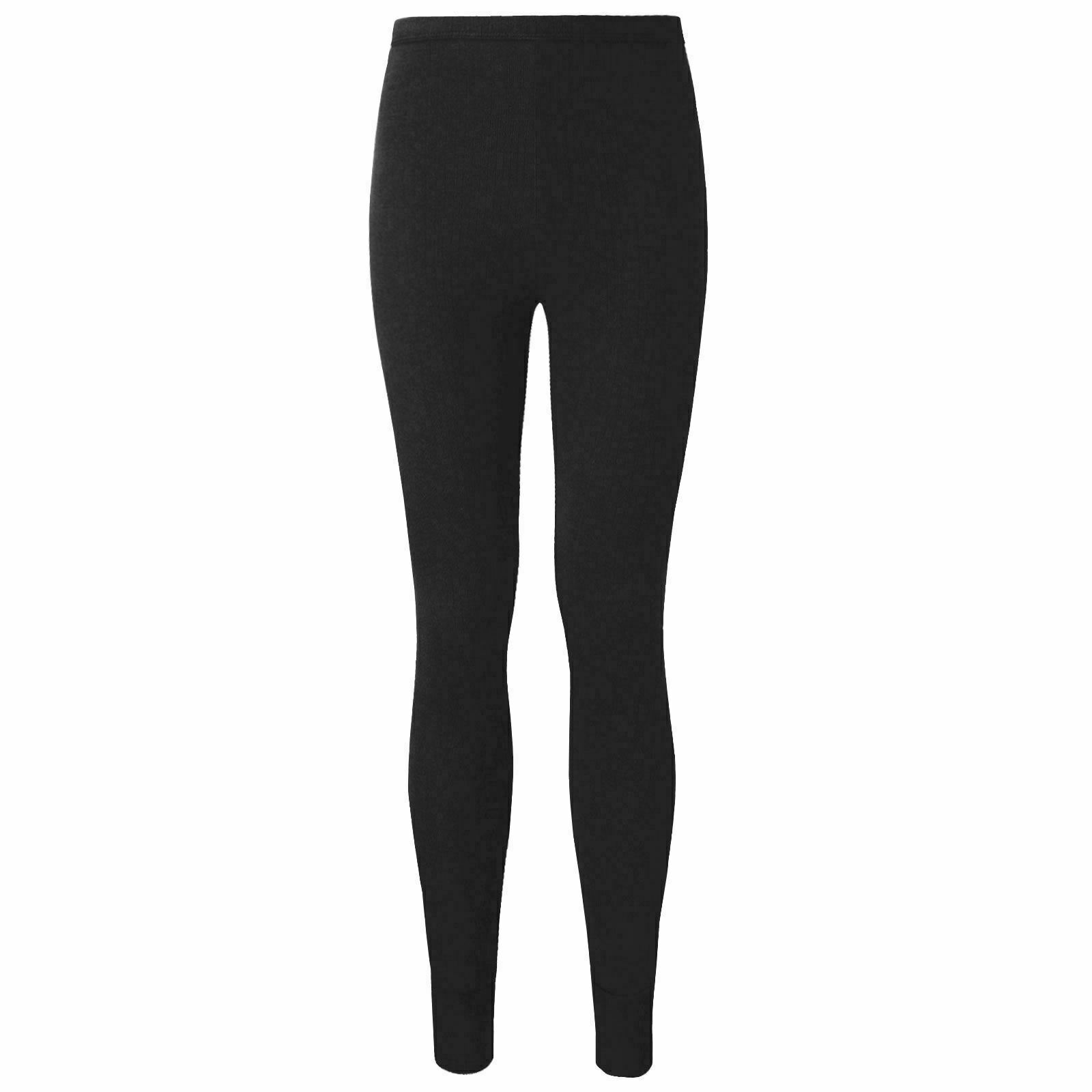 Womens Ladies Thermal Long Jane Winter Warm Underwear Brushed Thermal