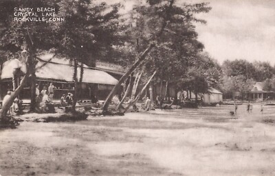 REAL PHOTO - Rockville, CONNECTICUT - Crystal Lake