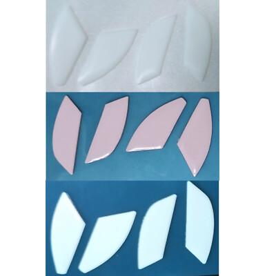 Mouse Foot Stickers Curved Edge Smooth Foot Tape for Finalmouse S12 M/S ULX UL2