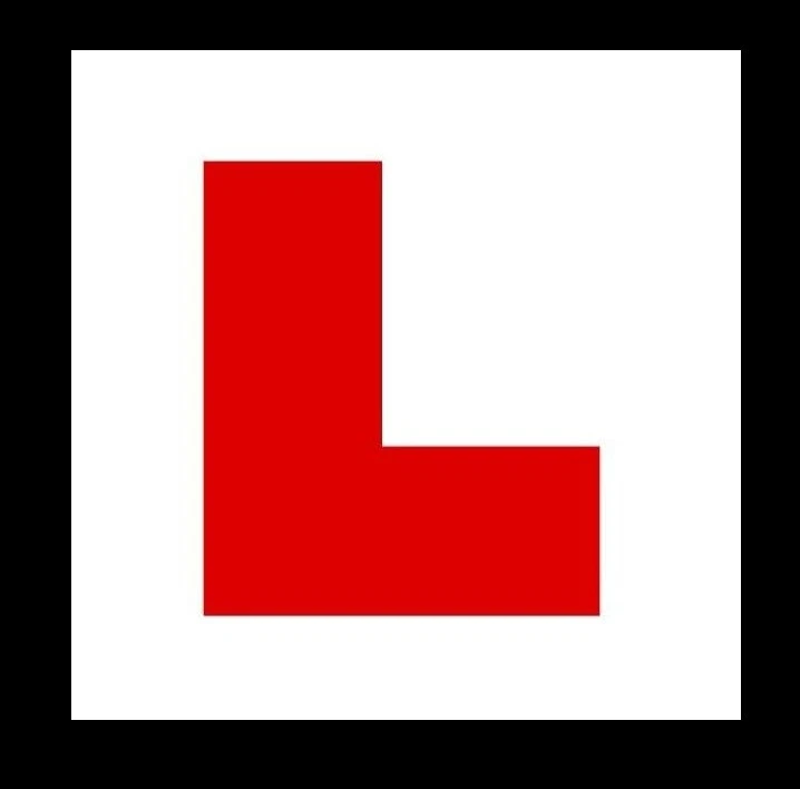 NAMBAWAN 4 x L Learner Driver Car Bus Self Adhesive Plastic Sign Stickers UK S2010