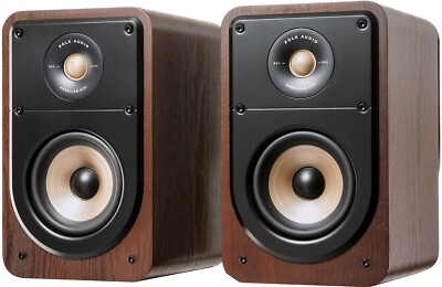 Polk Audio Signature Elite ES15 Wired Bookshelf Speaker - Walnut