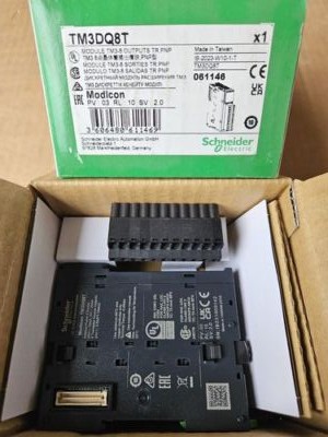 SCHNEIDER ELECTRIC TM3DQ8T Digitales Ausgangsmodul Modicon TM3 8 Ausgänge 24 VDC