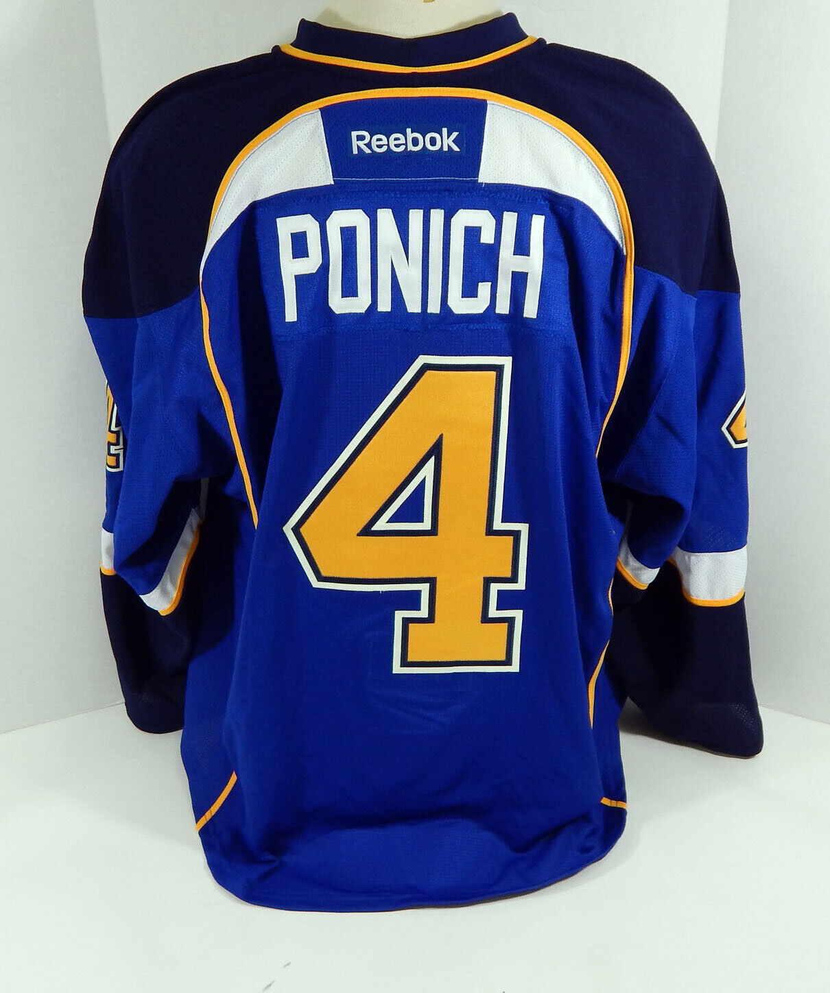 2012-13 Peoria Rivermen Manufacturer direct delivery St. Louis Blues Branded goods Brett Game Ponich Iss #4