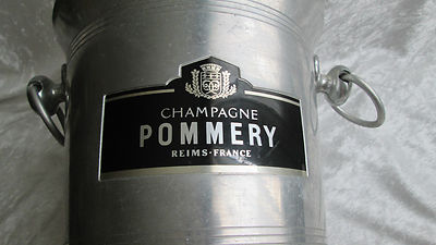 SEAU À CHAMPAGNE POMMERY - REIMS FRANCE - BLEU - ice bucket EUR 9,50 - FR