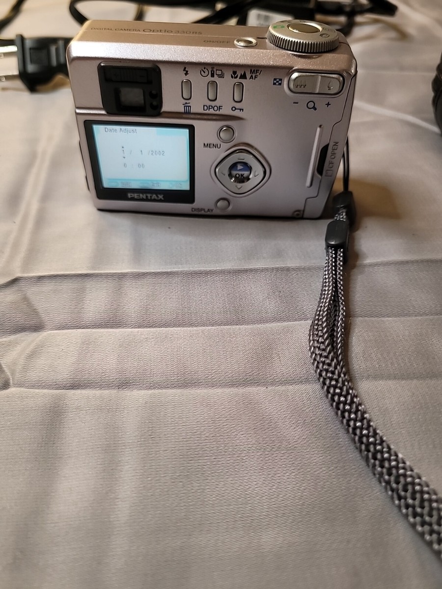 Pentax Optio 330RS 3.2MP Compact Digital Camera Silver