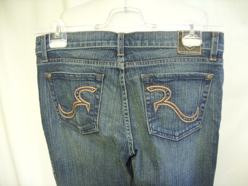 Mens Jeans Rock & Republic, W 29", inside leg 35", blue stonewashed bootcut 0842 - 第 4/5 張圖片