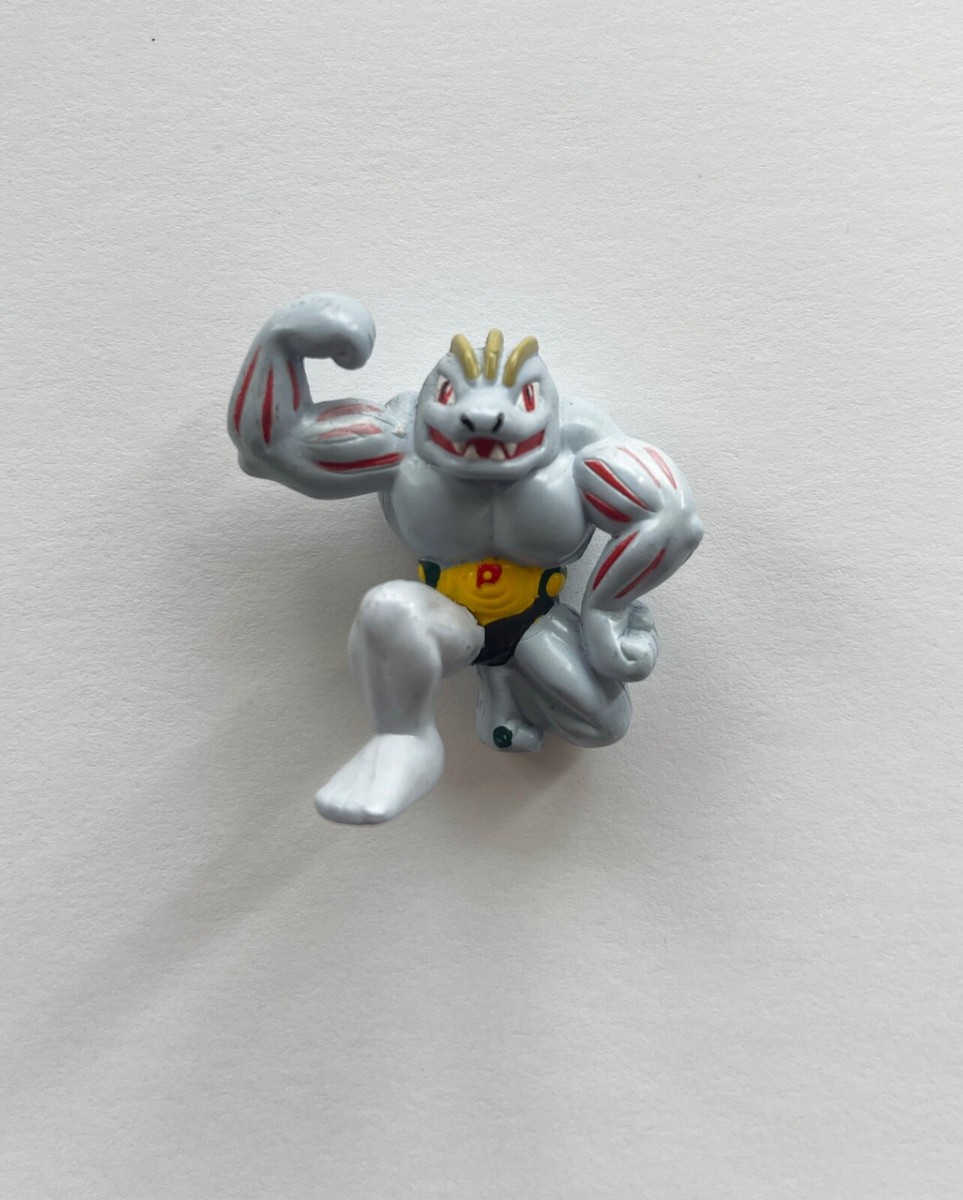 MACHOKE Mini Figure Pokemon TOMY Vintage Figurine Nintendo NM