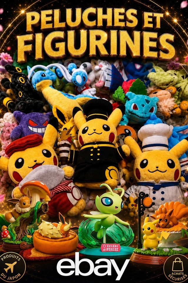 ITEMS 30 ans & PELUCHES EXCLUSIVES DU POKÉMON CENTER !