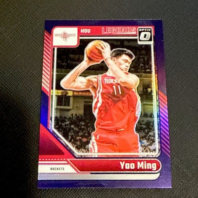 Yao Ming 2024-25 Panini Donruss Optic Legends Purple #226