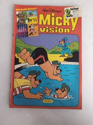 MICKY VISION #8  JAHRGANG 1983 2. AUFLAGE SCALA Ohne Sticker 