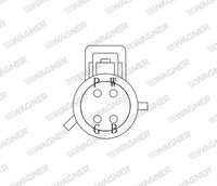 Wagner Lambdasonde Regelsonde FüR Ford C-Max 1.8 2.0 Volvo V40 SchräGheck C30