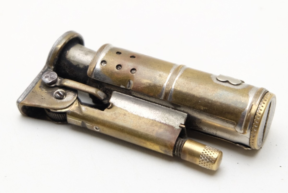 Feudor Vintage French Petrol Lighter 1930s Works! | eBay