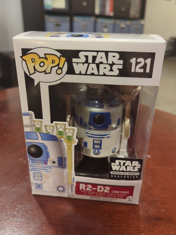 Funko Pop! Vinyl: Star Wars - R2-D2 - Smuggler's Bounty (Exclusive) #121