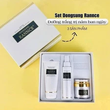 Dongsung Rannce Okra Skincare 3Pcs Set/ Cleanser 100ml & Serum 100ml & Cream 50g