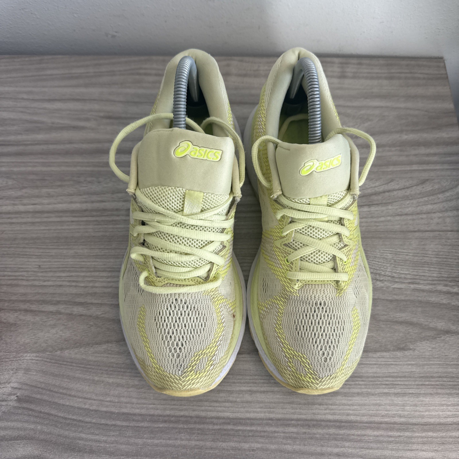 ASICS Gel Nimbus 20  T850N Womens Size 9 Yellow Running Shoes Sneakers image 4