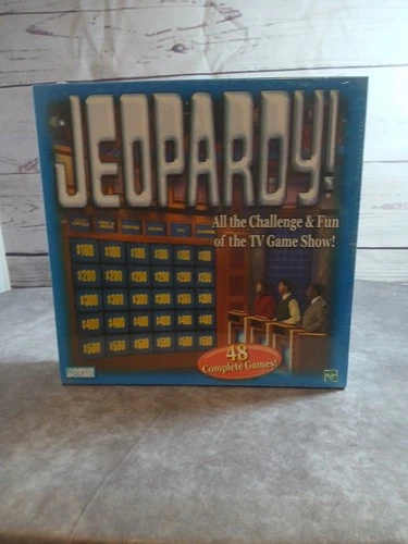Vintage 1999 Jeopardy Board Game 41221 — New Factory Sealed — Hasbro