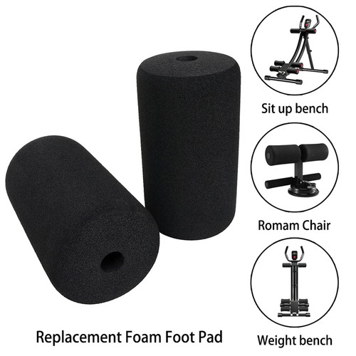 New Foot Foam Pads Rollers Replacement Parts For Leg-Extension For Weight-Bench - Picture 21 of 47