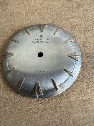 Vintage Zenith Captain Automátic Dial And Rotor For Parts As Is - Picture 2 of 12