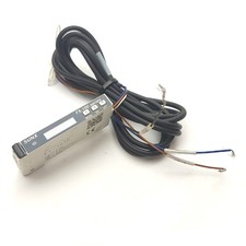 SunX FX-101P Fiber Optic Sensor Amplifier PNP Open Collector, 12-24VDC w/Cable