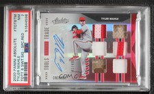 2020 Panini Absolute Spectrum Red 41/49 Tyler Mahle #TOT6-TM PSA 7 Auto 0fu7