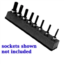  388 Mechanic's Time Savers SOC HOL 3/8U MAG BLACK