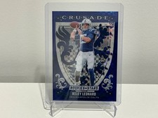 Riley Leonard - 2025 Rookies and Stars- Crusade - Blue Plaid Rookie Card (RC)