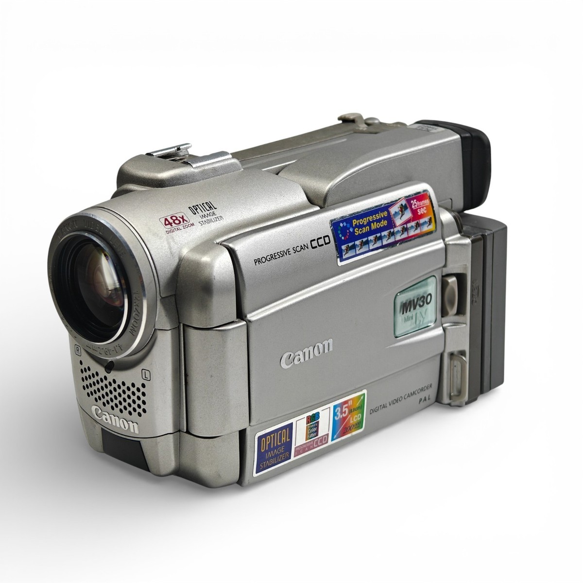 Canon MV30 Camcorder 12x Zoom 3.5