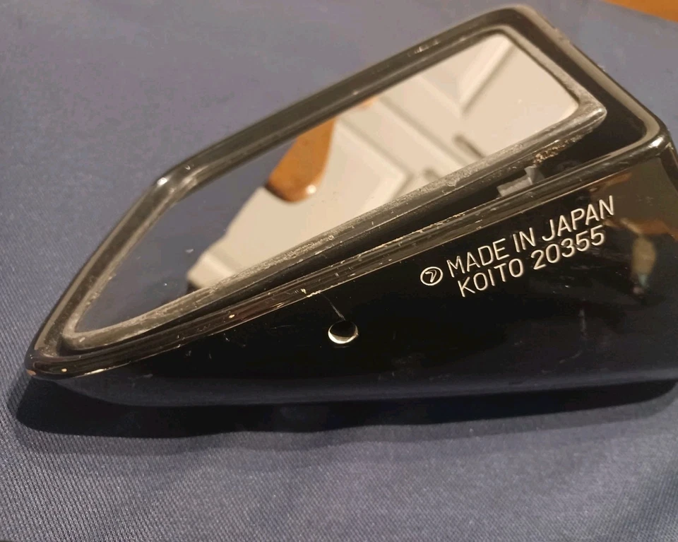 Par de espejos retrovisores laterales derecho izquierdo eléctricos para Subaru XT6 1989-91 conductor pasajero Foto 4 de 4