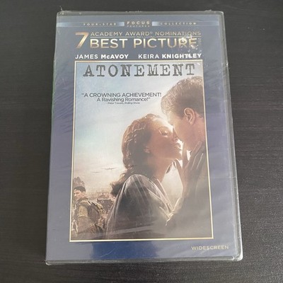 Atonement (DVD 2008) Widescreen Brand New Sealed