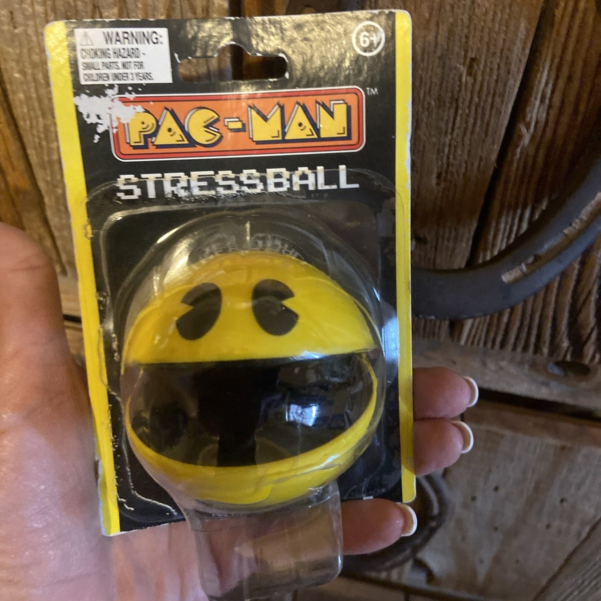 Pac-Man stress ball and stuffed toy | eBay