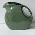 Fiesta Fiestaware Large 7.25” Disc Pitcher Retired Sage Green 67 oz