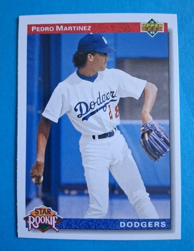 1992 Upper Deck Pedro Martinez Rookie RC #18 Los Angeles Dodgers