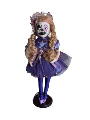 OOAK Gothic Horror Art Doll 16  Haunted Ballerina Clown Girl Lilith Vale 