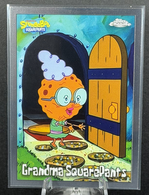 2025 Topps Chrome SpongeBob SquarePants 18 Grandma SquarePants