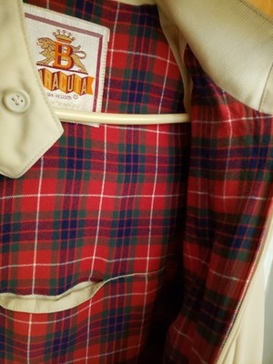 Vintage Baracuta by Van Heusen 80's G-9 Harrington Jacket, Beige