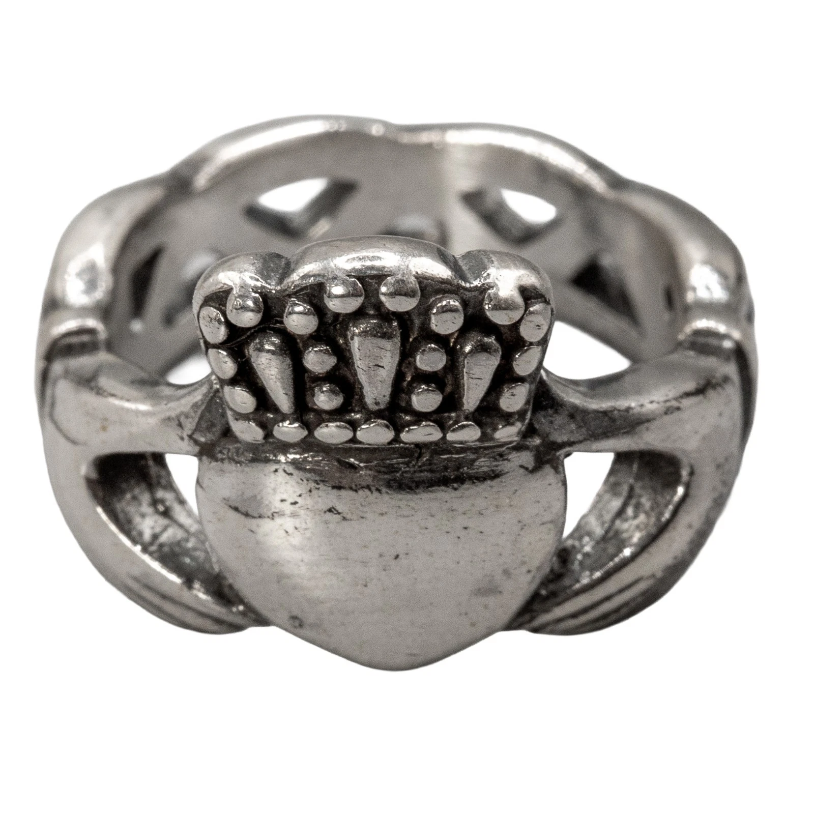 Claddagh Womens Ring SILVERLINE JEWELRY 925 Sterling Silver Irish