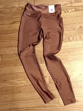 NWT Xersion Women  s Full Length Active Wear Legging Size Medium Bronze Color