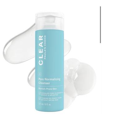Paula's Choice CLEAR Pore Normalizing Cleanser Salicylic Acid 177 ml / 6 fl oz